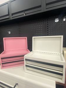 迷你工具箱桌子工具柜带抽屉Ins工具箱桌面金属盒 - Product Image 3