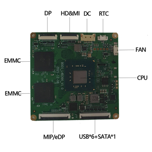 70*70มม. INTEL Gemini Lake N4000/N4100/N4120/J4005/J4105/N5000/J5005มินิฝังหลักคณะโซลูชั่นการออกแบบหลัก PCBA - Product Image 3
