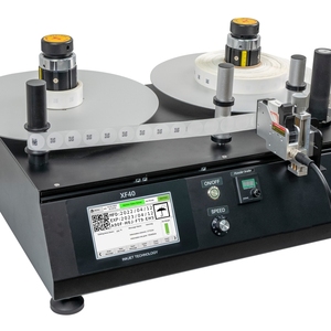 High Speed Thermal Label Rewinder DOCOD OEM/ODM XF40 12.7mm Automatic Desktop <strong>Coding</strong> Machine for Film Paper Barcode - Product Image 1