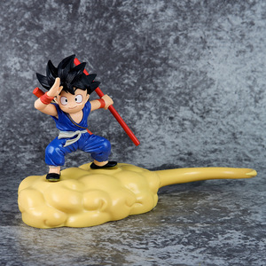 Yedi animasyon aksiyon figürü Dragoned bir top çocukluk maymun kral somersault bulut uçan bebek <span class=keywords><strong>Kakarot</strong></span> Model oyuncaklar ekran