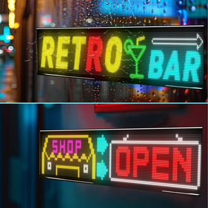 New Arrival Flexible Waterproof Sign High Brightness LED <strong>Display</strong> Soft Screen Bluetooth App-<strong>Control</strong> <strong>Moving</strong> <strong>Text</strong> Message Sign Deco - Product Image 6