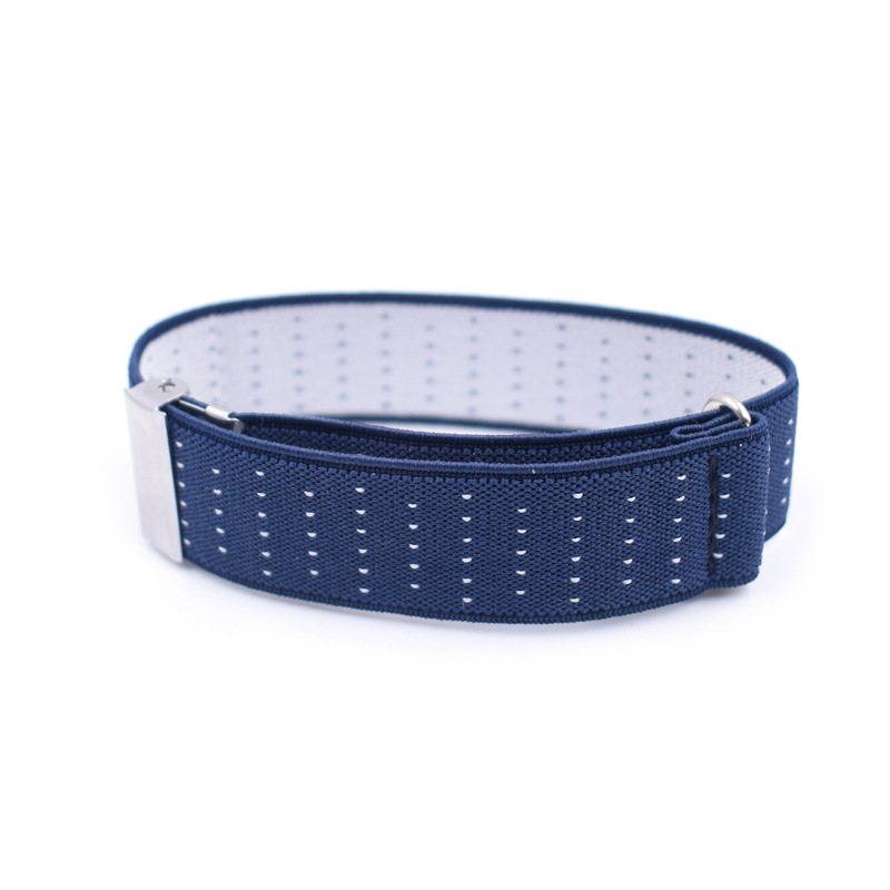 2.5cm width navy blue dots