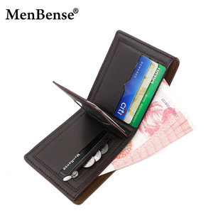 工厂便宜的多卡槽皮革钱包男士组合皮革钱包短商务钱包 - Product Image 3