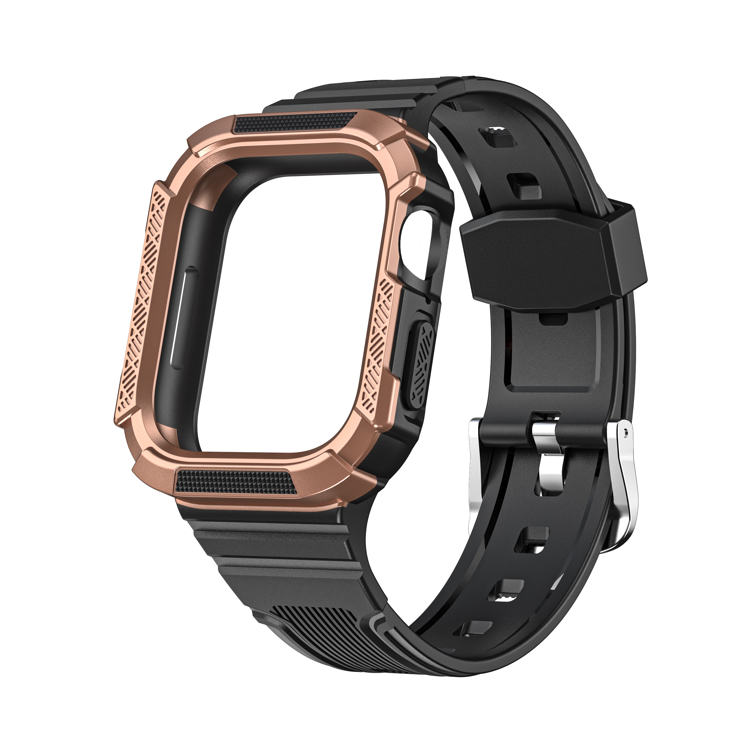 Negro + marco de bronce