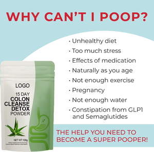 Vinaigre de cidre de pomme de haute qualité 15 jours Foie Colon Cleanse Detox Powder Soutient l'immunité de digestion des adultes pour les femmes enceintes - Product Image 2