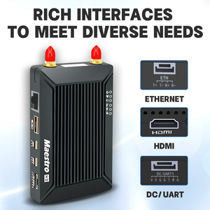 <strong>Full</strong> <strong>Duplex</strong> <strong>Wireless</strong> Transceiver for UAV 20km IP Video RS232 - Product Image 3
