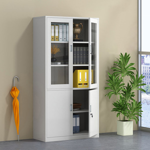 Fireproof Waterproof File Cabinet Steel 2 Doors Cabinet Complete Office with Storage Cabinet in <strong>Addition</strong> - Product Image 4