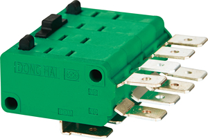 Micro Switch SPDT IP40 KW3-Multi Circuit Plastic Metal 16 <strong>a</strong> 250V Vietnam DONGHAI Households 1000pcs/CTN Double-pole - Product Image 1