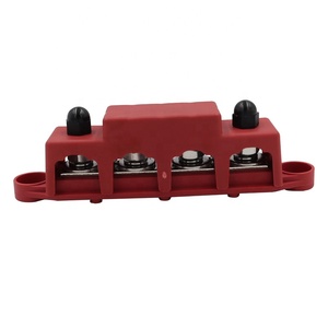 ขั้วต่อเทอร์มินัลบล็อก M10 250A 4แกนทองแดง3/8 "พร้อมฝาปิดสำหรับรถยนต์ทางทะเล RV ยานยนต์ - Product Image 5