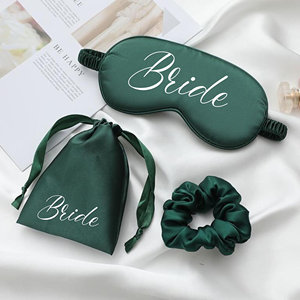 3 ชิ้นที่กําหนดเองShade Cover Rest Relax SleepปิดตาEye Cover Sleeping Aidนุ่มเรียบผ้าไหมหน้ากากนอนEye Patch - Product Image 5
