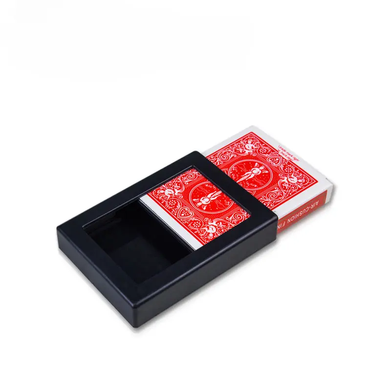 Magic Poker Vanishing Amazing Playing Card Disappearing Box Easy To DoTrick Kids Novedad Juguetes Regalo New Fun Child