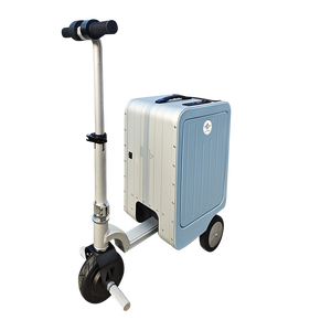 Alilotop Smart Modern Cycling Trolley Luggage Aluminum Frame Auto Follow Travel Remote <strong>Control</strong> <strong>Portable</strong> <strong>Computer</strong> Carry-On Bag