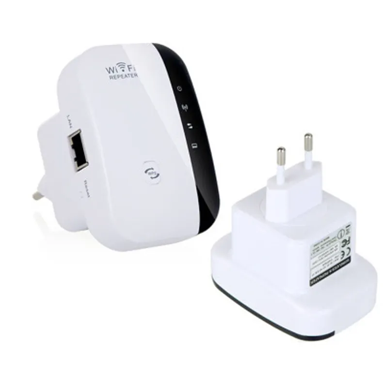 Dalam ruangan wifi extender nirkabel Wifi Repeater range extender 300 Mbps EU/US/AU/UK 4 standar colokan Wi Fi Reapeter Access Point