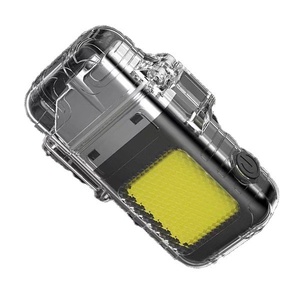 Grenz überschreitende tragbare LED-Arbeits zigaretten anzünder Multifunktion aler Lichtbogen Wiederauf ladbare USB-Taschenlampen mit starkem Blitz - Product Image 1
