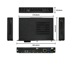 Ordenador OPS Mini PC Factory OPS PC 8GB 256GB WIFI Módulo integrado Ordenador con pantalla 4K para pizarra blanca industrial - Product Image 5