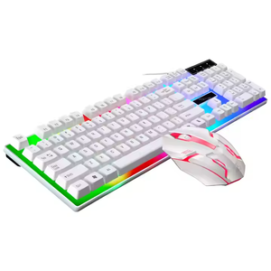 Combos de teclado y ratón para juegos con luz RGB LED G21b personalizados de fábrica Mini tipo en Stock con precio más bajo - Product Image 2