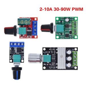 <span class=keywords><strong>PWM</strong></span> DC מנוע ווסת מהירות מודול 1.8V 3V 5V 6V 12V 15V 2A פונקציית מתג ווסת מהירות 1803BK - Product Image 2