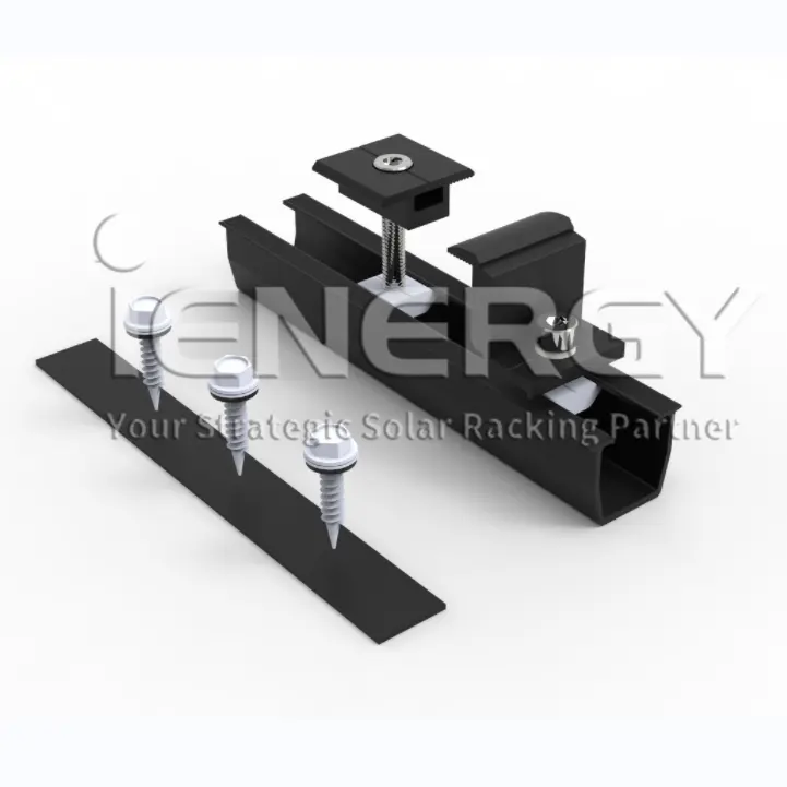 Mini U-Shaped Solar Aluminium Bracket Mini Short Rail