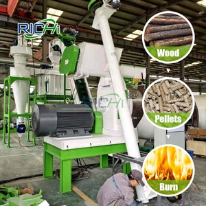 פסולת ביתית 1-2 t/h ביומסה דלק גלולה ייצור קו פסולת נייר מחזור - Product Image 5