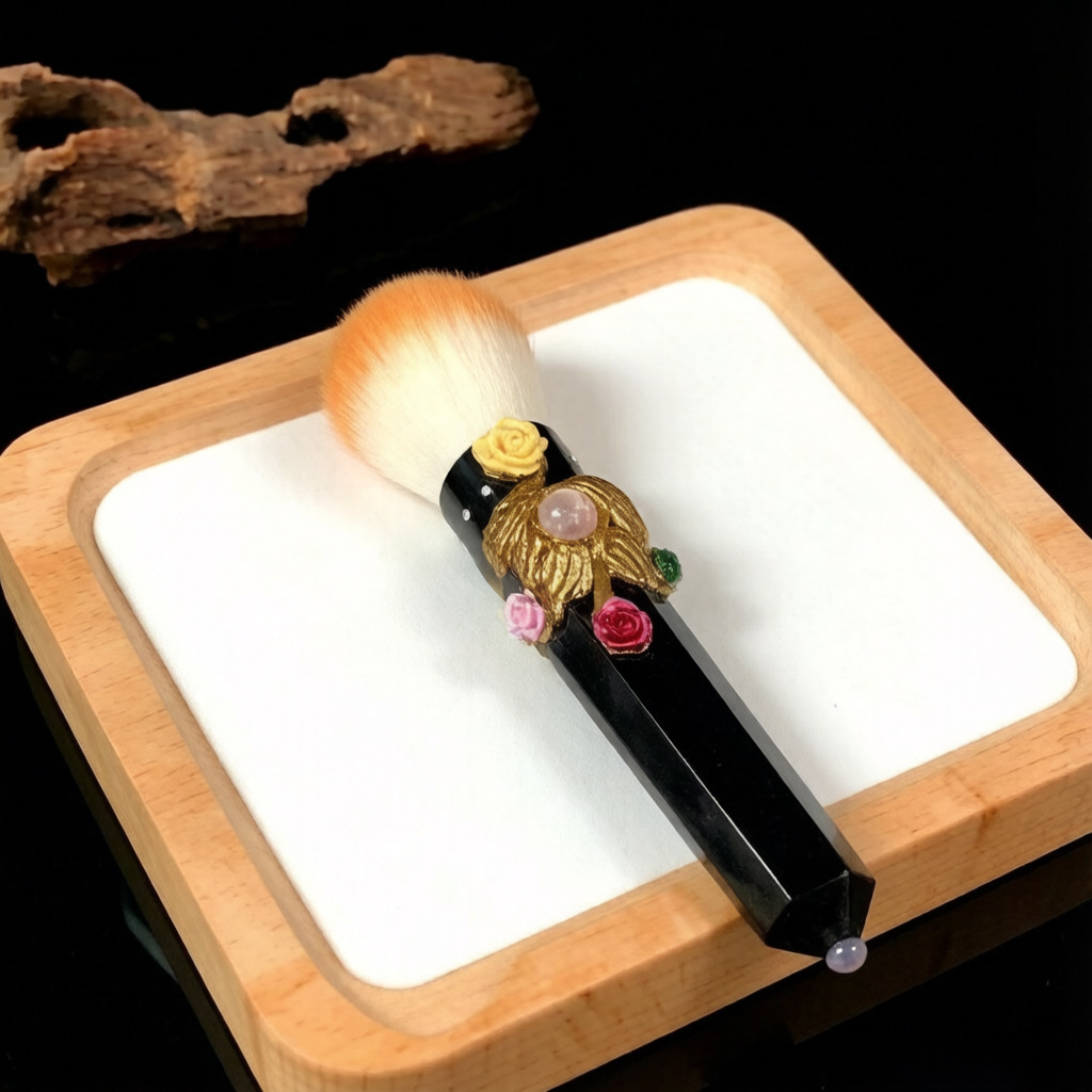 Pinceau de maquillage orange-145 x 25 cm