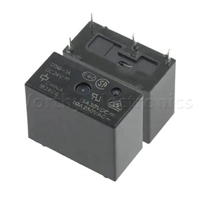 Relé de potencia de componente electrónico 5V/12V/24VDC 10A 4PIN DIP Módulo de relé de G5Q-1A-24VDC - Product Image 1