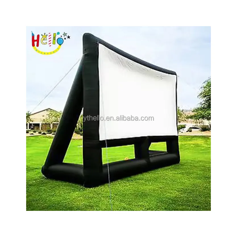 Наружный большой надувной экран для проектора/надувной экран для кинотеатра/надувной экран для фильма