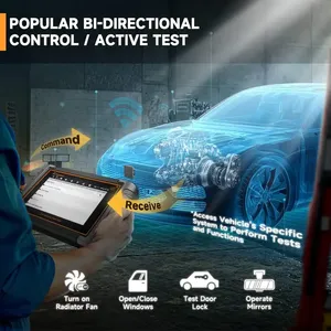 FOXWELL NT809TS TPMS-Programmier werkzeug Alle Systeme Diagnose tool Bidirektion ale Steuerung 30 OBD2 Bluetooth Automotive Scan zurücksetzen - Product Image 3