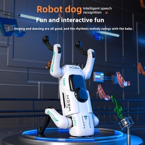 AI Intelligent 1:5 Robot Dog Model High-<strong>Tech</strong> LED Light Musical Toy Voice Dialogue App Remote Control <strong>Programming</strong> for Boys Girls - Product Image 2