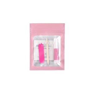 6pcs ג 'ל מסמר כלי הכנה ערכת העיתונות על מסמרים עם תיק ומסיר דבק ג' לי דגם 4pcs עבור מסמרים כוזבים בעבודת יד