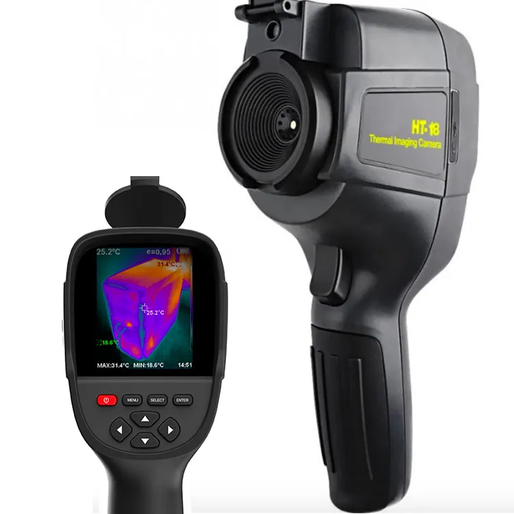 HT-18 termografi termo dedektörü endüstriyel kızılötesi termal kamera fiyatları 220*160 çözünürlük kamera