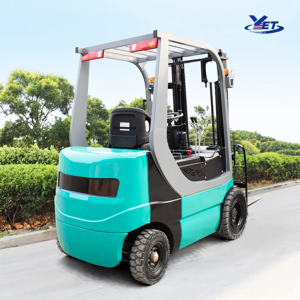 free shipping 4 wheel 1.5ton 2 ton 3 ton small electric hydraulic forklift all terrain electric forklift price