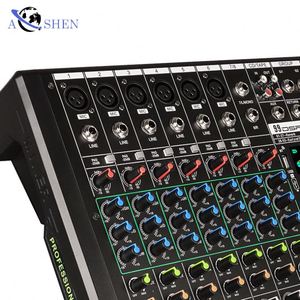 Interfaz de audio del mezclador de 8 canales con funciones USB de registro BT MP3 para Party DJ 3 Band EQ, 99 DSP Mini consola de mezcla de sonido - Product Image 3