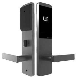Best Security Popular Electronic <strong>Lock</strong> Keyless Swipe RFID <strong>Key</strong> Card <strong>Entry</strong> Door <strong>Lock</strong> with Free Hotel <strong>Lock</strong> Software
