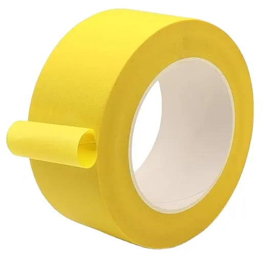 Gelbes Farbband aus Washi-Papier Farbton für automobilfarbe mit hoher Temperaturbeständigkeit
