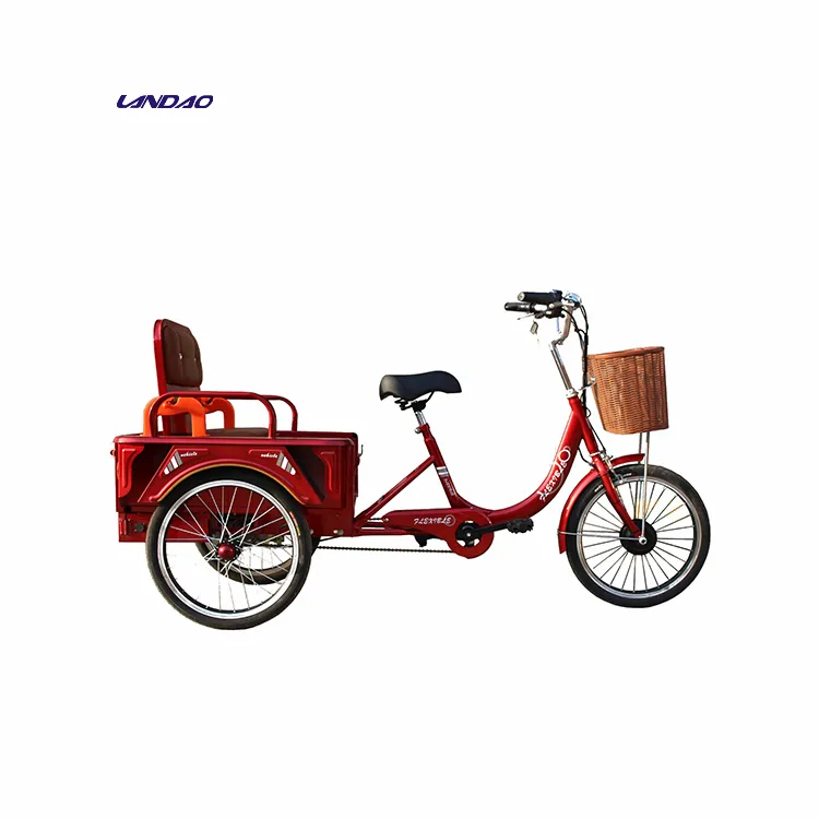 Landao-triciclo eléctrico con motor de 2020 w para todas las personas, triciclo con batería de litio, gran oferta, 1000