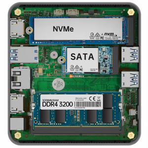 OEM ODM Mini Desktop <strong>PC</strong> With Win11 Ubuntu OS Intel N100 DDR4 NVMe SATA SSD up to 32GB WIFI6 &amp; BT5.2 Used Mini Desktop Computer - Product Image 5
