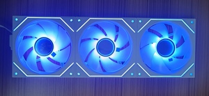 <strong>Customized</strong> Logo 120mm <strong>Computer</strong> <strong>Building</strong> Block Fan Three-in-One Splicing Cooling Fan - Product Image 5