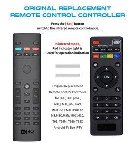 G40S Fernbedienung für Fernseher/PC Air Maus mit Giroskop smart google Google Assistant Sprachfunktion kabellose Tastatur - Product Image 6