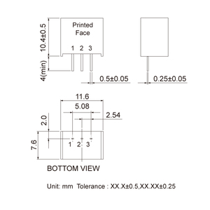 Professional Current Regulated SIP3 Non-Isolated DC-DC Converter <strong>Voltage</strong> Regulator - Product Image 2