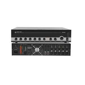 プロジェクトミキサーアンプ240W5マイクおよび2 Aux入力ボリュームコントロールパワーアンプ - Product Image 3