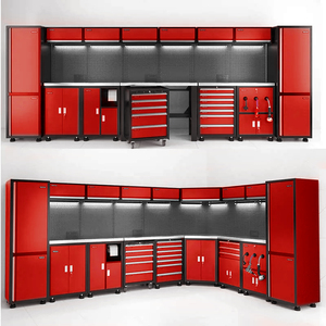 高档车库汽车维修储物使用工具箱车间工作台工具角 - Product Image 1