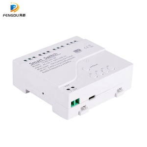 Tuya4ギャングリレーサポートAlexaGoogle Home DC/AC 7-32V 85-250V 433Mhzスマートスイッチ4CHWiFiスイッチスマートリモートコントロールスイッチ - Product Image 4