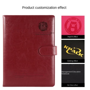 Cross-Biên Giới A5 Da Loose-Leaf Notepad 100 Sheets A4 Kinh Doanh Văn Phòng Máy Tính Xách Tay Có Thể Tháo Rời Dày Tùy Chỉnh Trường Nhật Ký - Product Image 4