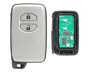 2ปุ่มรีโมทอัจฉริยะ FOB B74EA 433MHz ชิป P1 98 4D 67 4D74สำหรับ Toyota Prius 2009 + keyless Go ENTRY กุญแจรถระยะไกล - Product Image 2