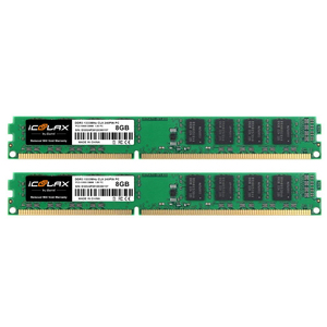 ICOOLAX Speicher modul von aus gezeichneter Qualität Memoria Ram DDR3 für Desktop Kompatibel mit allen Motherboards PC3-12800 1600MHz CL11 2GB - Product Image 4