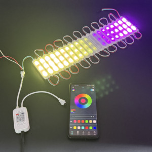Qiangli Led modülü 12v RGB WS2811 89*16MM 3led Smd5050 1.5W açık su yalıtım IP65 istihbarat işaretleri için Led modülleri - Product Image 4