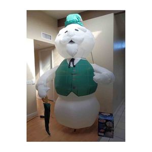 Giáng Sinh <span class=keywords><strong>GEMMY</strong></span> 8 '<span class=keywords><strong>INFLATABLE</strong></span> RUDOLPH Đỏ Mũi Tuần Lộc SAM Người Tuyết BURL IVES - Product Image 1
