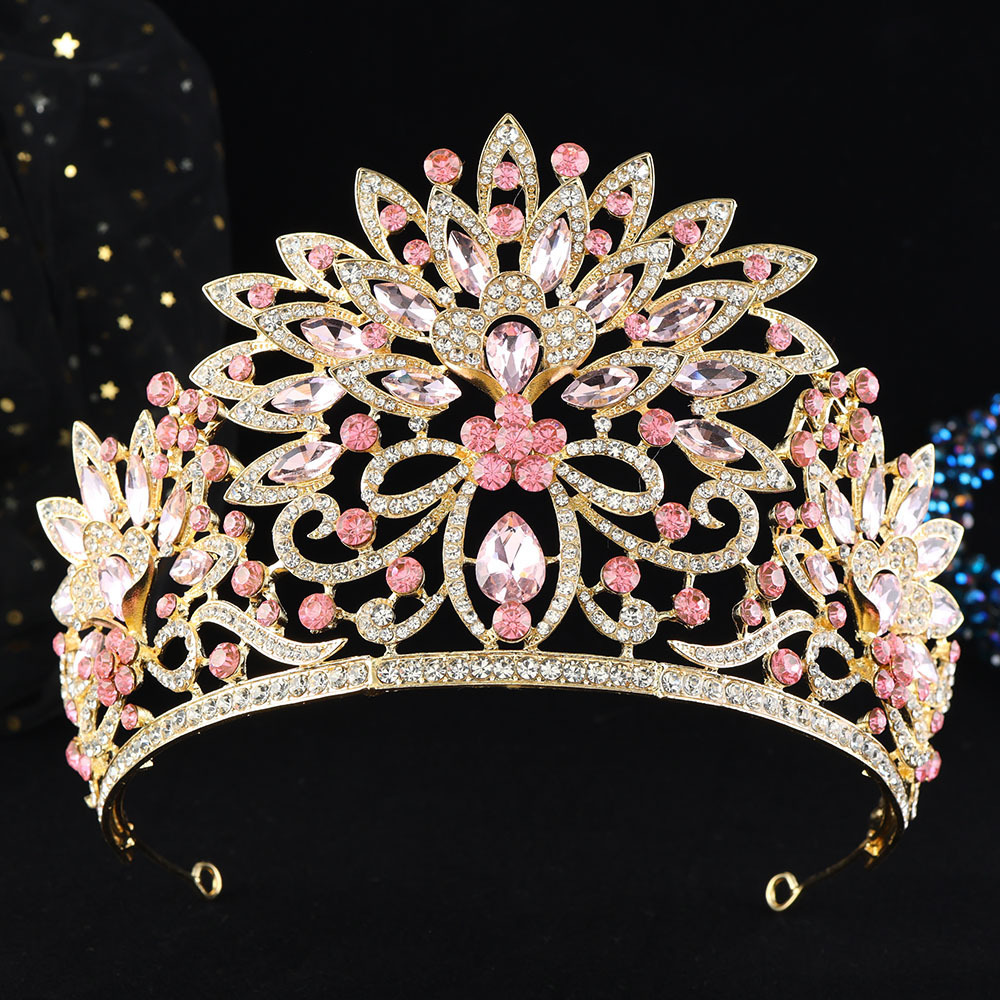 Kc gold white diamond-light pink