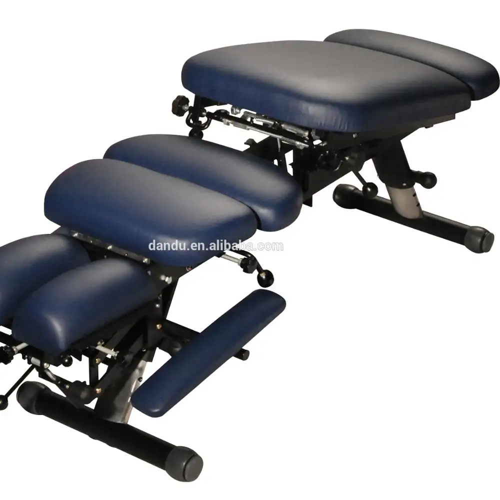Iron-280 Fabricação Personalizado Cor Azul Resistente Heavy Duty Chiropractic Table Fisioterapia Cama Mesa De Tração para Venda