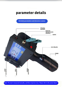 <strong>Portable</strong> Inkjet Printer Fast Dry Ink 600dpi Resolution XP600 Print for Barcode Label Receipt Expiry Date <strong>Flex</strong> Terminal Access - Product Image 2